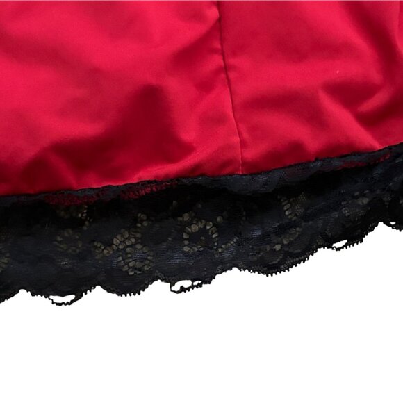 Rene Rofe Womens Sleepwear/Lingerie-Red/Black-Size M/L-GUC - Picture 4 of 7